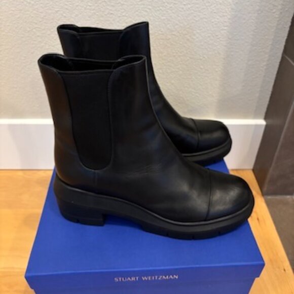 STUART WEITZMAN WOMEN'S NORAH BOOT. Women's Size 12 C Wide (EU 42.5) Worn Once - Picture 2 of 16